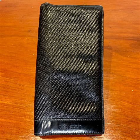 dior homme long wallet